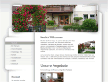 Tablet Screenshot of ferienwohnung-mainhardt.de